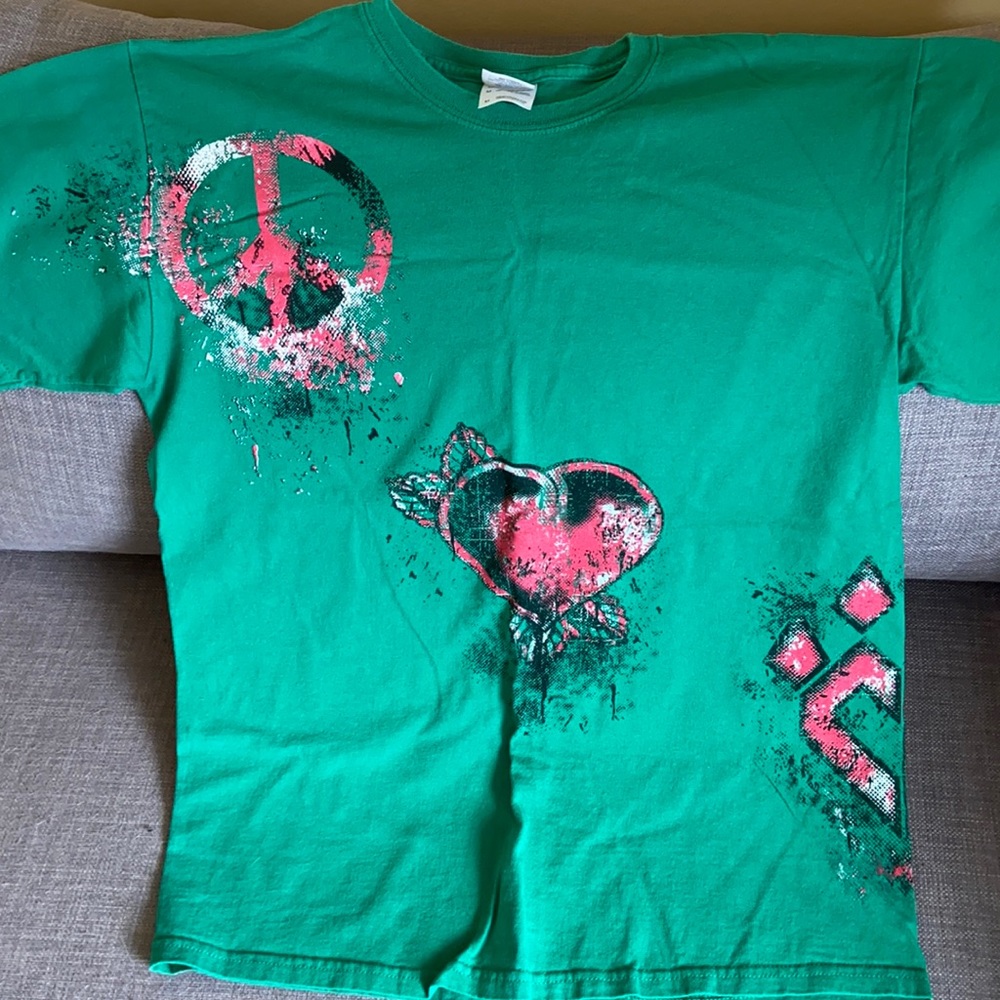 Peace, Love, Cheer Athletics allstars shirt AM